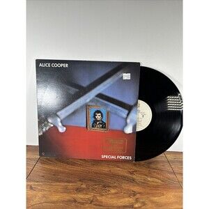 ALICE COOPER Special Forces PROMOTIONAL Vinyl Record Warner Brothers 1981 RARE